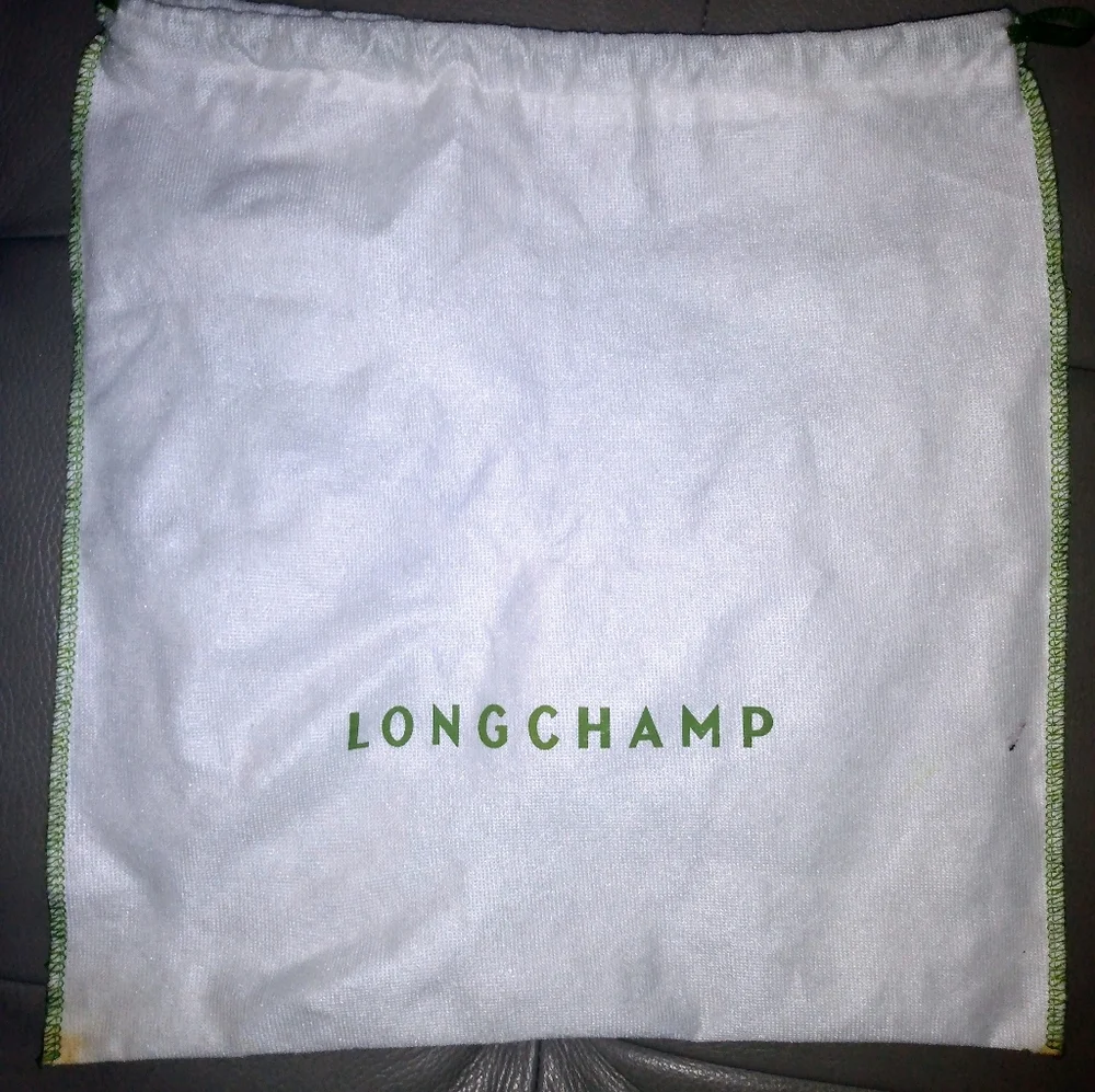 Longchamp Le Pliage Leather & Sateen Bag - Picture 5 of 8